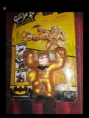 Ultra Rare Golden Batman Minis Stretch Figure - GooJitZu Style